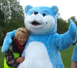 Bookstart Bear at People in the Park